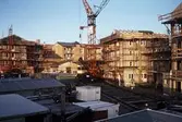 Bygger hus i Ladugårdsängen, 1992