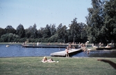 Utebadet i Gustavsvik, 1980-tal