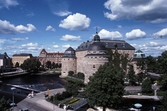 Vy över Örebro slott, 1987