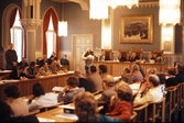 Plenisalen i Rådhuset, 1970-tal