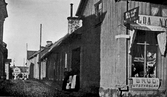 Järntorgsgatan österut från Storgatan, före 1898