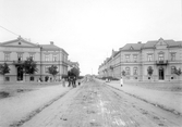 Angelgatan mot nordväst från Vasatorget, 1903