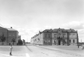 Angelgatan mot väster från Vasatorget, 1903
