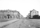 Ekersgatan mot väster från Vasatorget, 1903