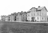 Engelbrektsgatan mot söder från Birgittalunden, 1909