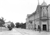 Engelbrektsgatan mot öster från Trädgårdsgatan, 1903