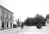 Engelbrektsgatan mot väster från Trädgårdsgatan, 1903