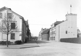 Fabriksgatan mot norr från Rudbecksgatan, 1903