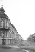 Fabriksgatan mot söder från Tomtgränd, 1907