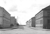 Fabriksgatan mot söder från Änggatan, 1903