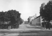 Fredsgatan mot öster från Slottsgatan, 1903