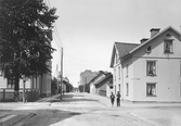 Fredsgatan mot väster från Skolgatan, 1903