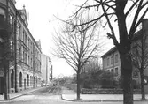 Gamla gatan mot söder från Järnvägsgatan, 1903