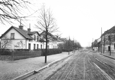 Järnvägsgatan mot öster från Skolgatan, 1903