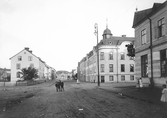 Karlslundsgatan mot öster från Ringgatan, 1903