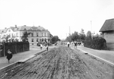 Kilsgatan mot väster från Kilsplan, 1903