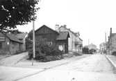 Klostergatan mot söder från Järnvägsgatan, 1903