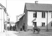 Klostergatan mot norr, före 1900