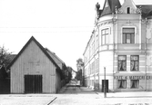 Köpmangatan mot söder från Rudbecksgatan, 1903