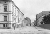 Köpmangatan mot norr från Nygatan, 1903