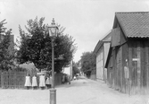 Köpmangatan mot norr från Bondegatan, 1903