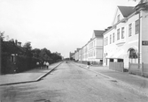 Malmgatan mot väster från Västra Bangatan, 1903