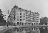 Norra strandgatan från väster, ca 1905