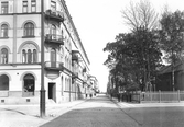 Nygatan mot öster från Fabriksgatan, 1903