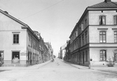 Nygatan mot väster från Kungsgatan, 1903