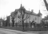 Sydöstra hörnet av Olaigatan mot Alnängsgatan, efter 1903