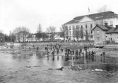 Karolinska skolan från söder, efter 1903