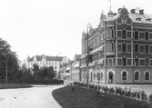 Oskarsparken mot väster, 1903