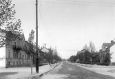 Rudbecksgatan mot väster från Fabriksgatan, 1903