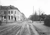 Skolgatan mot söder från Järnvägsgatan, 1903