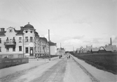 Skolgatan mot norr från Strömersgatan, 1903