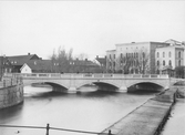 Utsikt mot nordväst från Kvarnbron , ca 1885