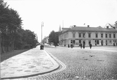 Storgatan mot söder från Olaigatan, 1907