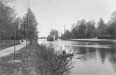 Stora Holmen och kanalen mot öster, 1902