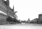 Stortorget mot öster från Drottninggatan, 1903