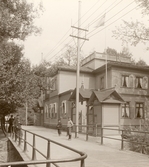 Gossar utanför Strömparterren, 1903
