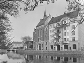 Södra Strandgatan från blekholmen, efter 1909