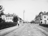 Slottsgatan mot norr från Strömersgatan, ca 1903