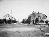 Norrgatan mot norr från Kilsplan, ca 1903