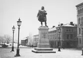 Engelbrektstatyn på Stortorget, före 1888