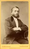 Carl Fredrik Hägg född gottlänning 1831-1899. Atelier af August Roesler Drottninggatan 23 Stockholm. Samma hus som Apotheket Morian.