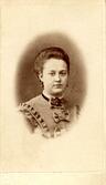 Maria (Mia) Vilhelmina Nordström, född Dahlin, f. 18 gift 1870. Eric Nordlöw fotograf Sundsvall.