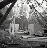 Husbygge vid Kalmar lasarett.