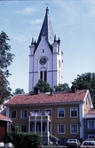 Gård framför Nora kyrka, 1980-tal