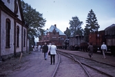 Järnvägsstationen i Nora,1984.