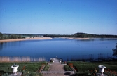 Utsikt från Stjärnsund slott, 1970-tal